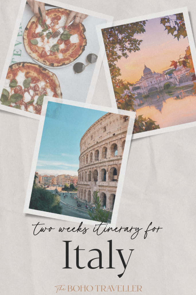 Plan the perfect 2-week trip to Italy with our detailed itinerary. From Rome to Venice, explore Italy's must-see sights and hidden gems. Start your Italian adventure now!