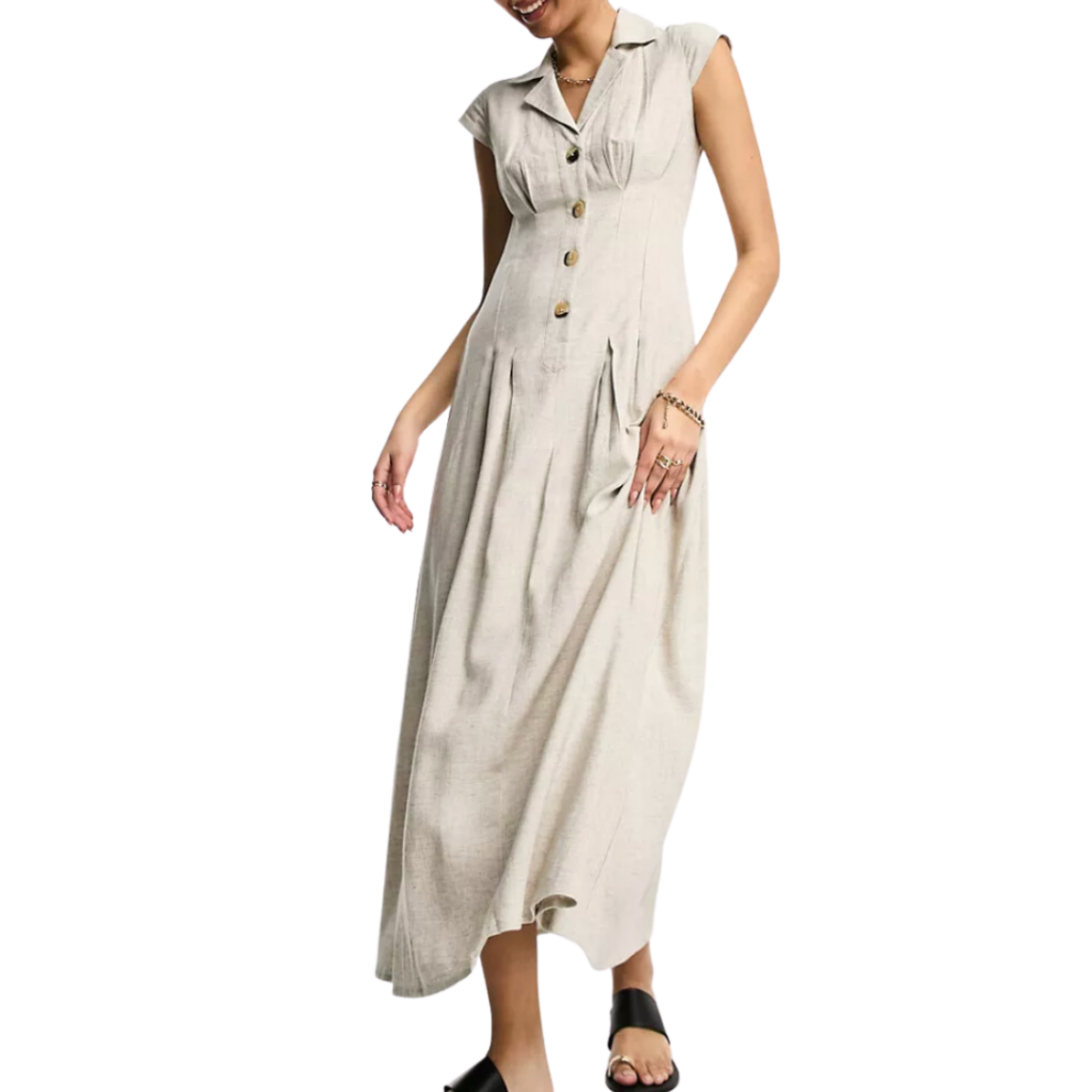 tan dress to wear in italy - neutrals are great for packing