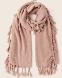 nude fringe scarf for what to wear in italy