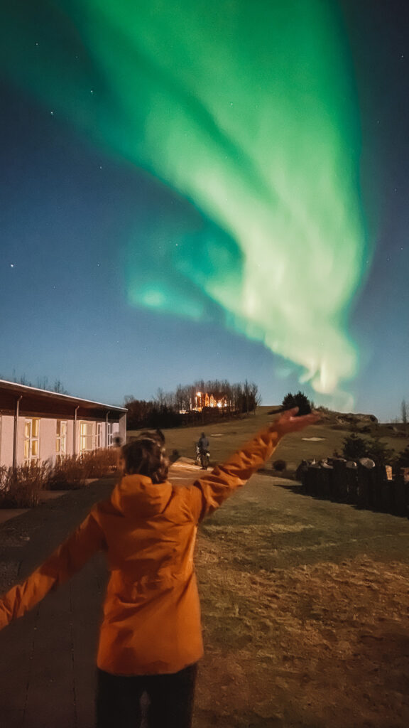 The northern lights in Iceland - one of our favorite winter destinations in Europe