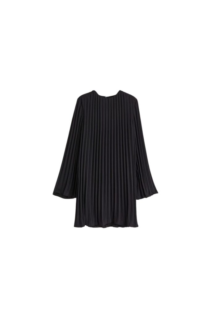 Pleated Cocktail Dress