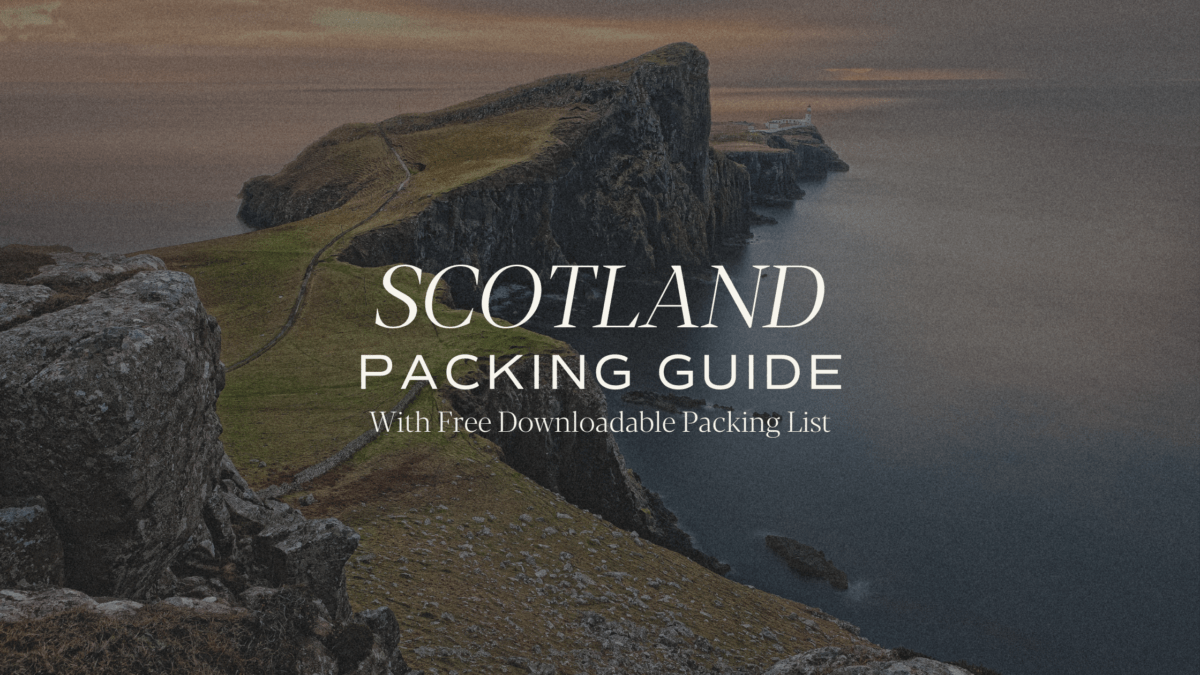Discover essential tips and expert advice for packing smart and light for your Scotland adventure. From versatile clothing options to must-have accessories, our comprehensive Scotland packing guide ensures you're prepared for every breathtaking moment in this enchanting destination.