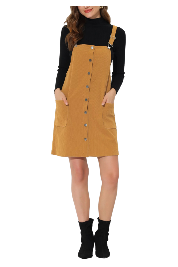 Pinafore Overall Dress