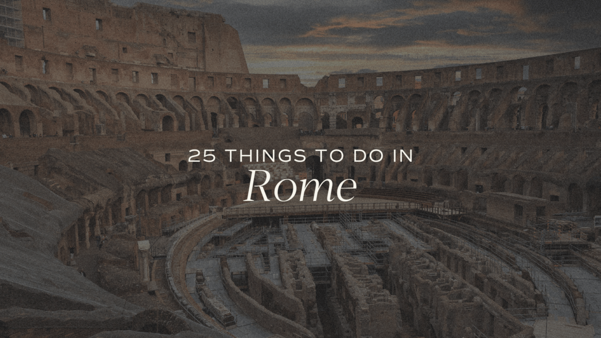 Discover the best things to do in Rome! From iconic landmarks like the Colosseum and Vatican to hidden gems and culinary delights, explore our top 25 activities for an unforgettable Roman adventure. Plan your trip with insider tips and must-see attractions.