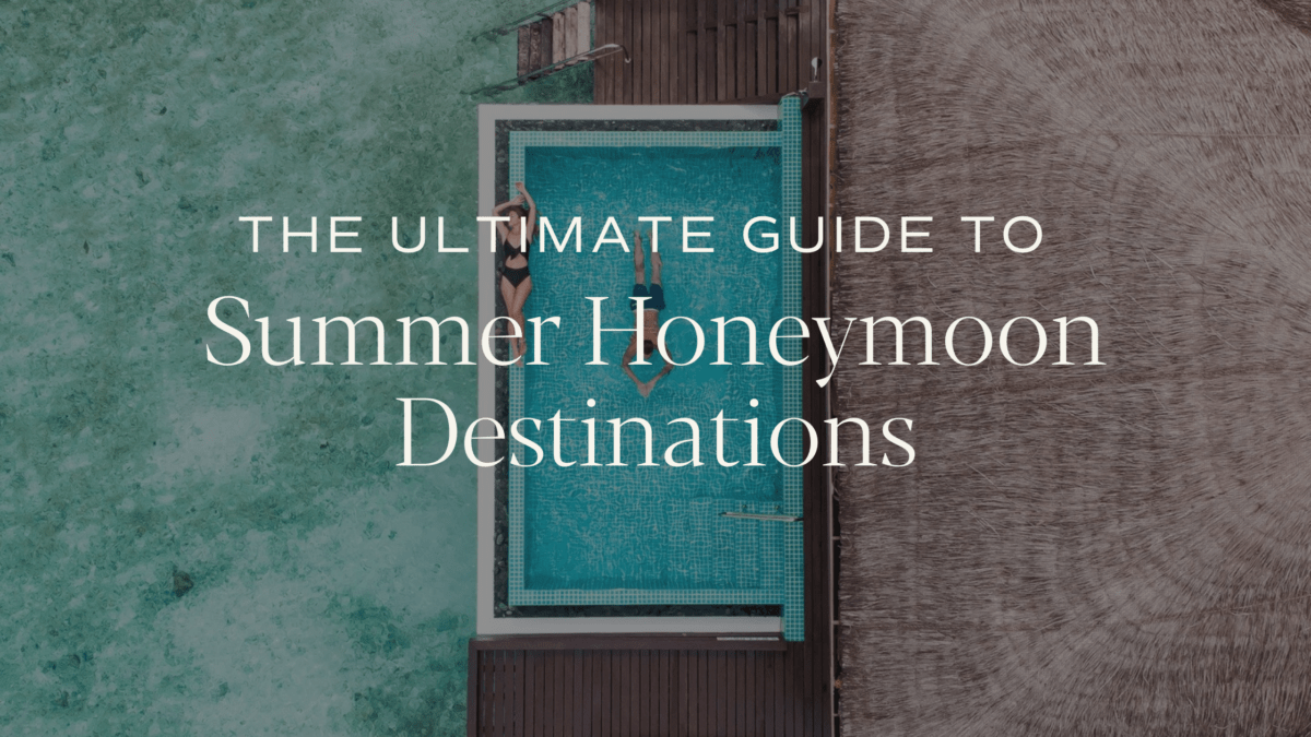 summer honeymoon destinations - blog banner