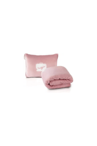 Pink travel blanket - travel essential