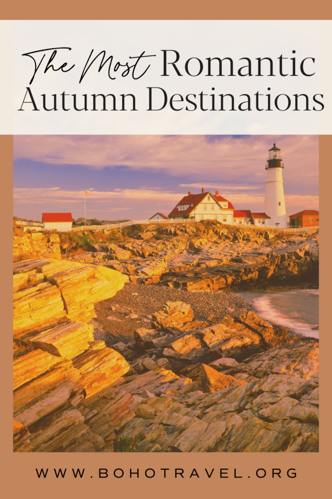 Explore our latest blog post at bohotravel.org to uncover the most romantic autumn destinations. From the vibrant New England foliage to the charming streets of Copenhagen, and the picturesque landscapes of St. Lucia and Germany, we've curated the perfect getaways for the cozy season. Imagine cuddling by a fireplace in the Smoky Mountains or strolling through these enchanting locations. Whether you're a nature lover or a city explorer, find your dream destination today."