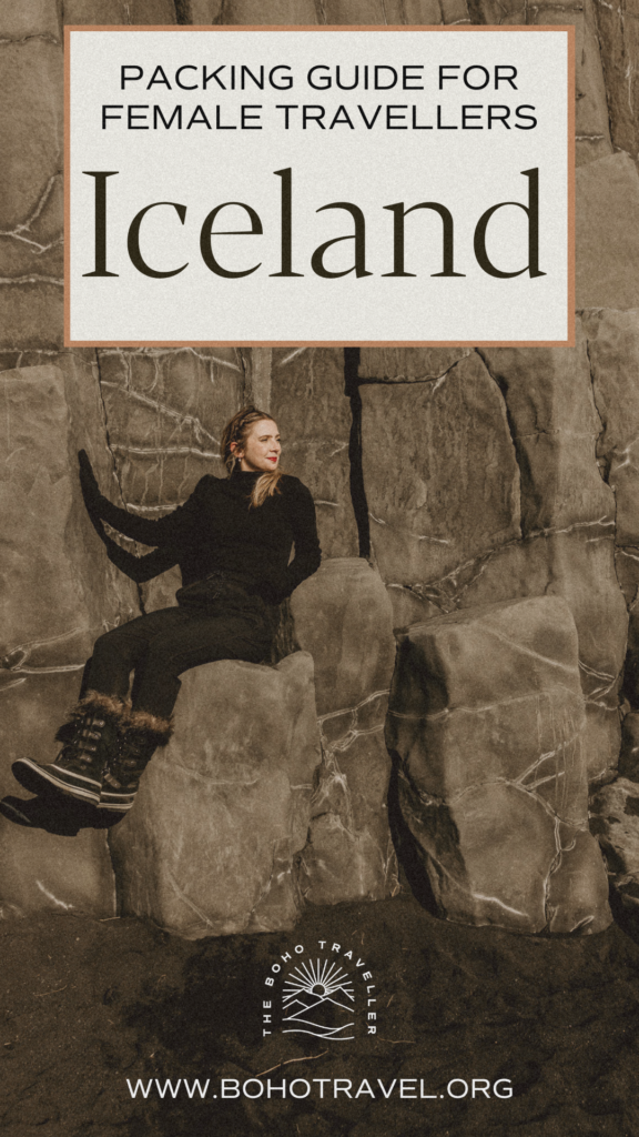 Discover the ultimate Iceland packing guide for female travelers. Learn what to pack for Iceland's unpredictable weather, including essential clothing, accessories, and gear for every season. Stay stylish and prepared on your adventure!