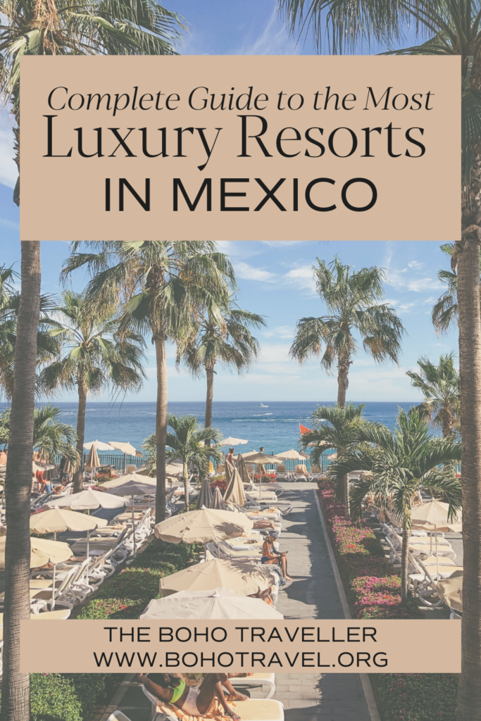 The best luxury resorts in mexico. 
 Explore luxury at Mexico's top 24 resorts with The Boho Traveller. From Andaz Mayakoba's modern chic to Excellence Playa Mujeres' tropical haven, discover opulence and Virtuoso perks. Book now for an unforgettable experience
