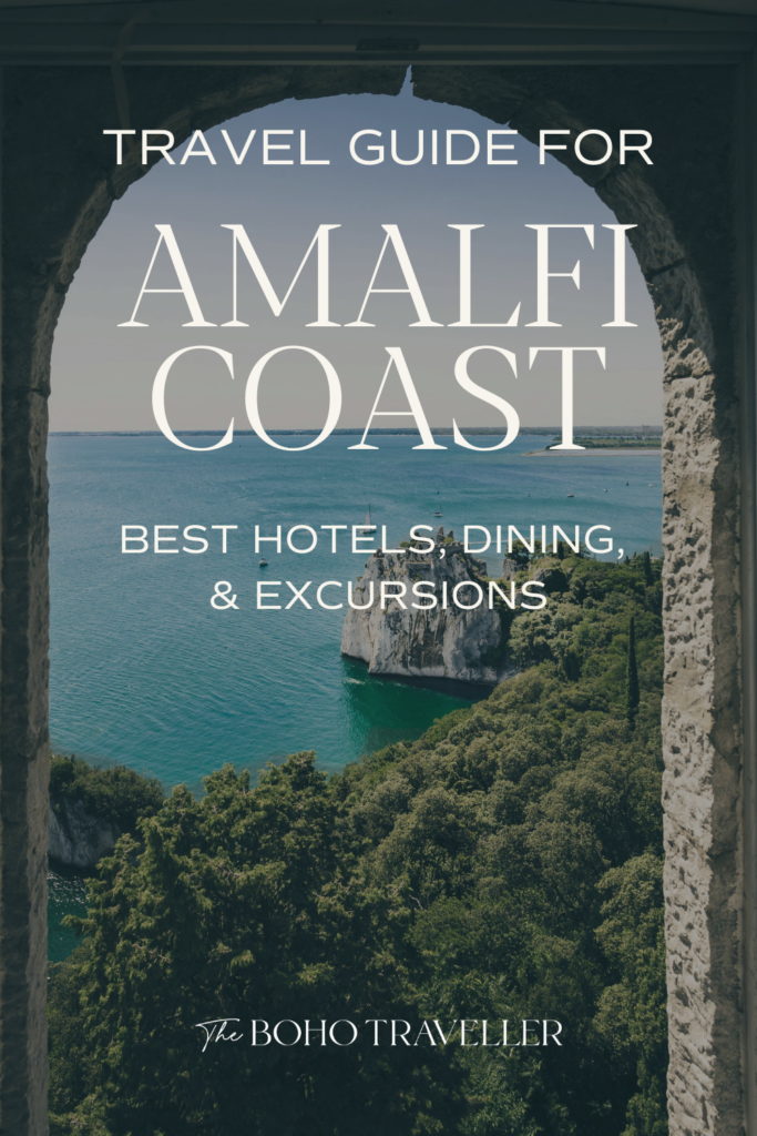 a complete luxury travel guide for the amalfi coast!  The best things to do in amalfi coast, where to stay in the amalfi coast, and the best places to eat in the amalfi coast