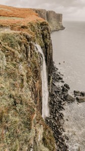 A waterfall in the Isle of Skye, Scotland