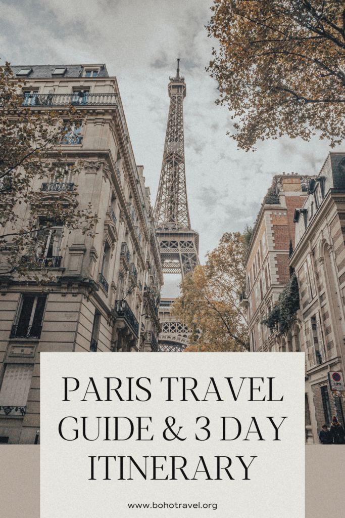 Discover the ultimate 3-day Paris itinerary with must-see attractions, local favorites, and expert travel tips. Whether it's your first visit or a quick getaway, explore the best of Paris in just three days.