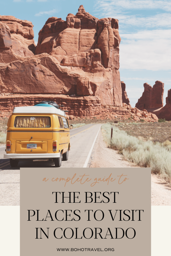 Discover the best places to visit in Colorado with our comprehensive travel guide. From vibrant cities to charming mountain towns, explore top destinations like Denver, Aspen, and Durango for an unforgettable Rocky Mountain adventure.